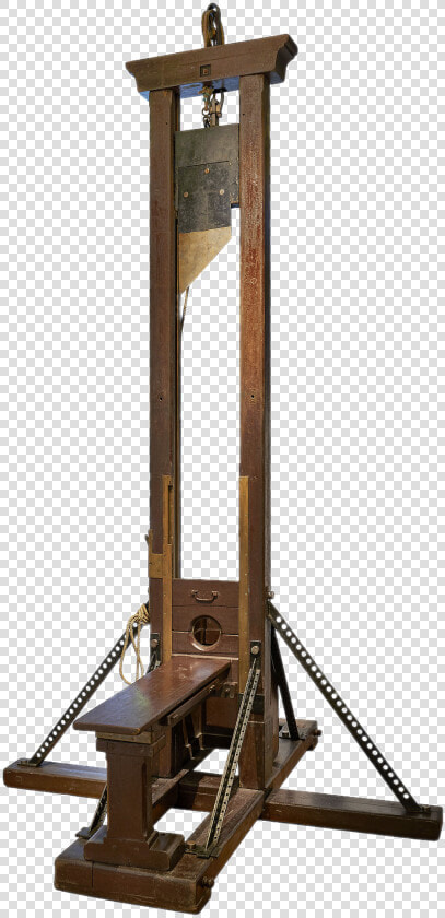 Guillotine Xix Century   Wood  HD Png DownloadTransparent PNG