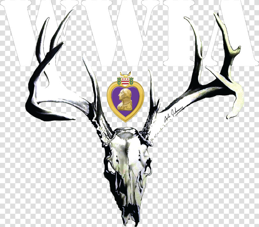 Official Wwiaf Logo white Letters   Purple Heart Medal  HD Png DownloadTransparent PNG