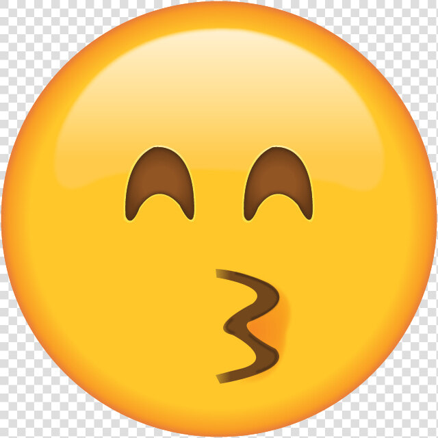 Download Kissing Emoji  free Png   Kissing Face With Smiling Eyes Emoji  Transparent PngTransparent PNG