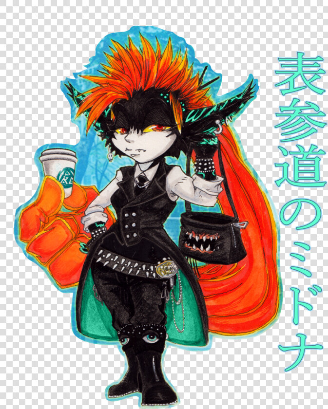 「omotesando Midna」 featuring Handbag And Boots By Malicious   Doll  HD Png DownloadTransparent PNG