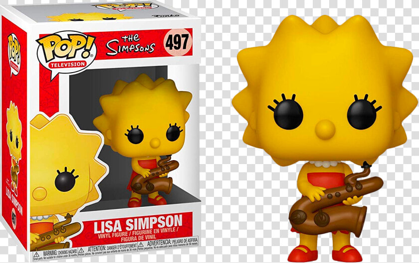 Lisa Simpson Pop Vinyl Figure   Funko Pop Los Simpson  HD Png DownloadTransparent PNG