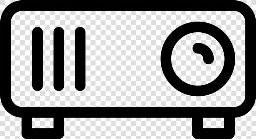 Projector Icon  Hd Png Download   White Projector Icon Transparent  Png DownloadTransparent PNG
