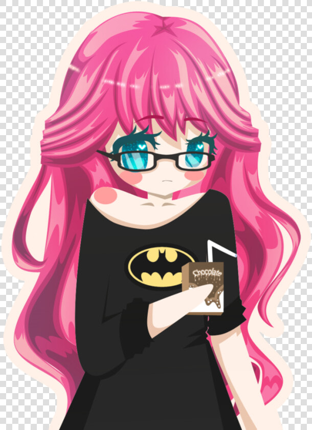 Chibi Anime Hair Female   Anime Girl Pink Hair Chibi  HD Png DownloadTransparent PNG