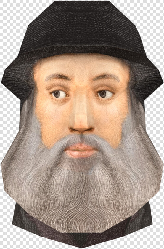 Leonardo Da Vinci   Papercraft Do Leonardo Da Vinci  HD Png DownloadTransparent PNG