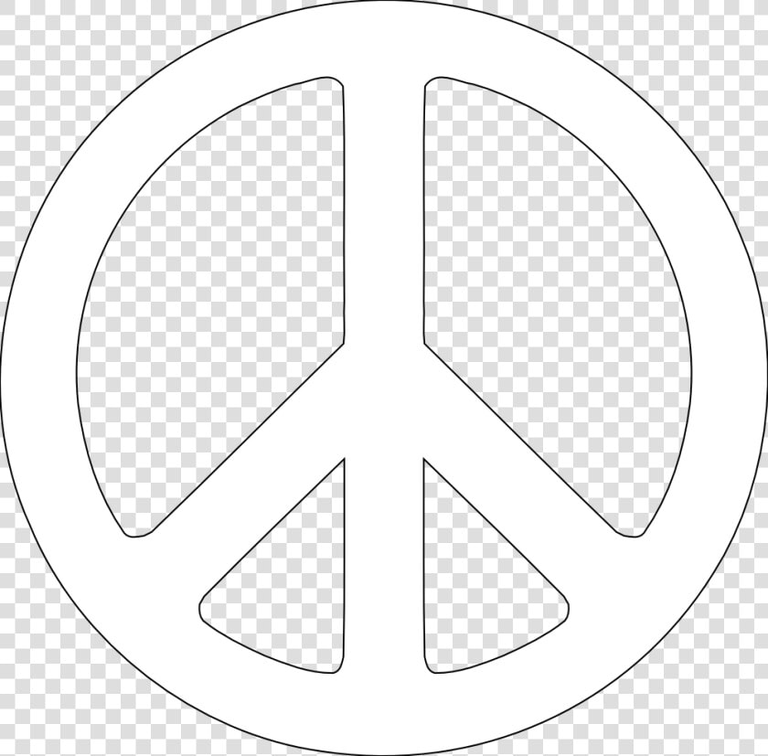 Background Transparent Peace Sign   White Peace Sign Png  Png DownloadTransparent PNG