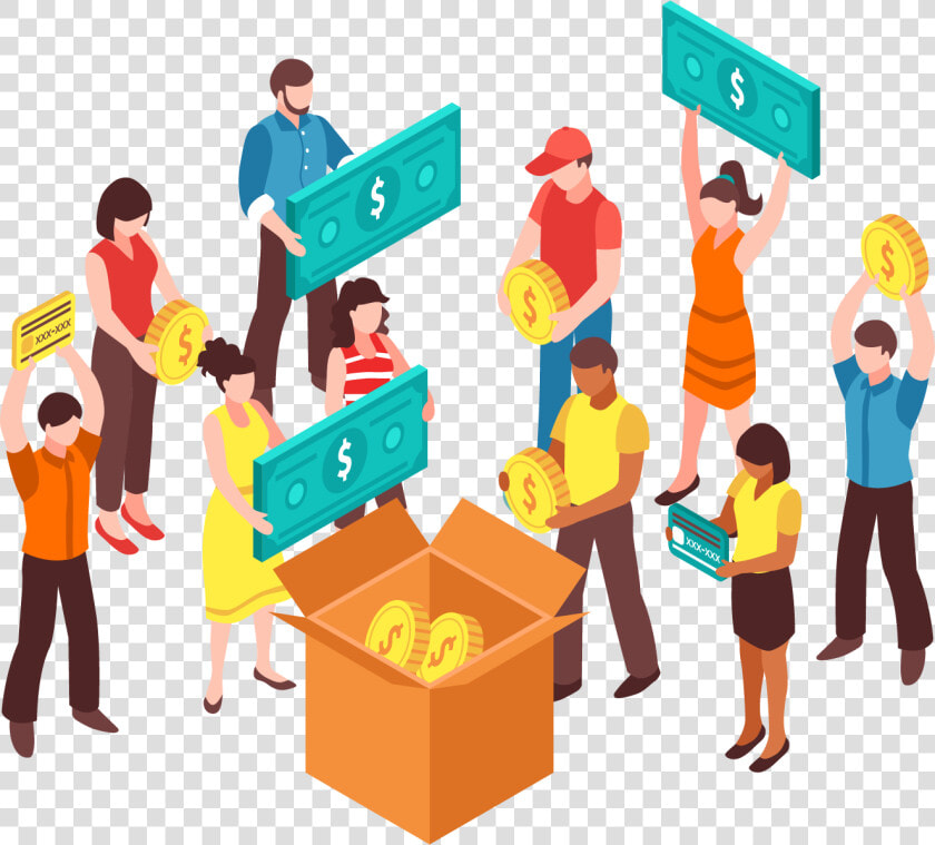 Crowdfunding  HD Png DownloadTransparent PNG