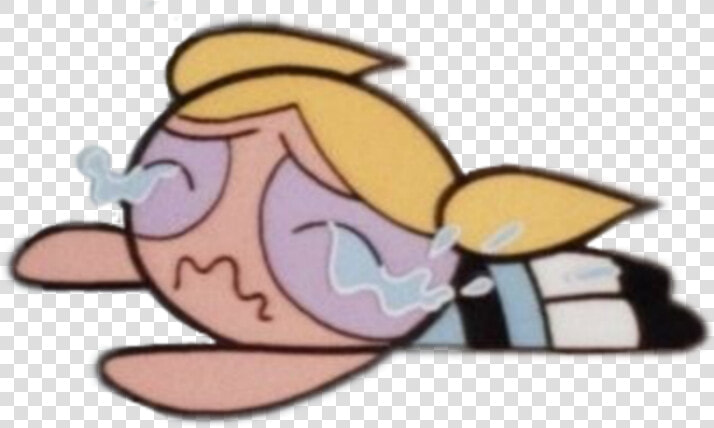  pink  aesthetic  powerpuffgirls  bubbles  anime   Aesthetic Sad Girl Cartoon  HD Png DownloadTransparent PNG