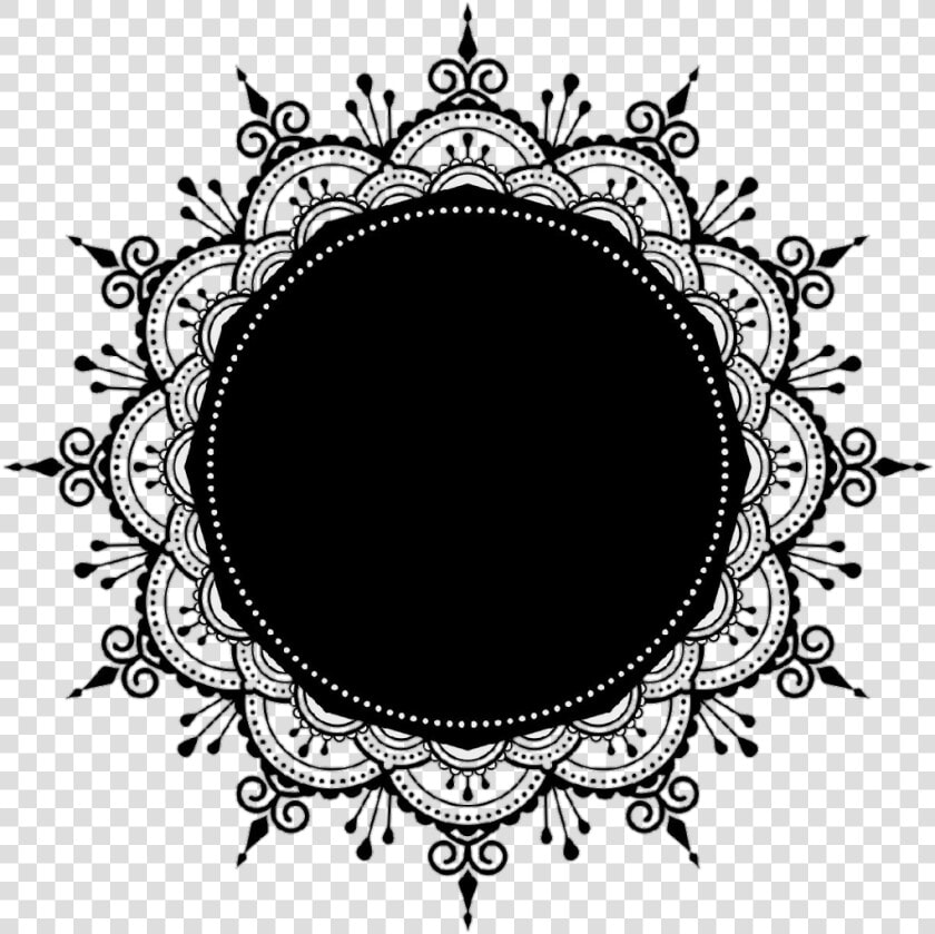  mandala   mandalapreta   espelho   reflexo   semreflexo   Transparent Mandala Design Png  Png DownloadTransparent PNG