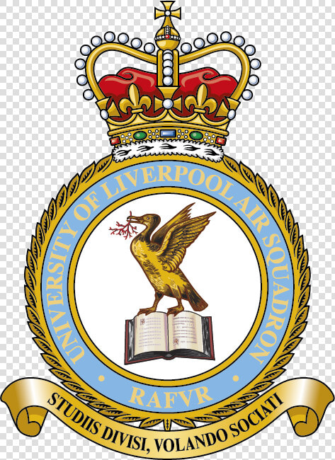 Crest For Liverpool University Air Squadron   51 Squadron Raf Regiment  HD Png DownloadTransparent PNG