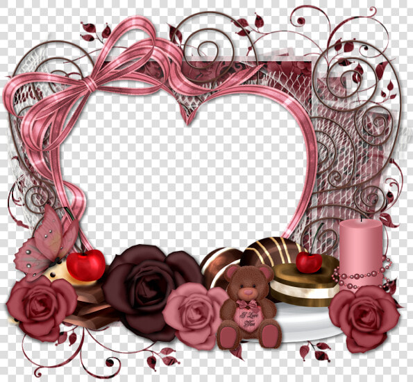 Art E Tutos Choco   Borders And Frames For Love  HD Png DownloadTransparent PNG