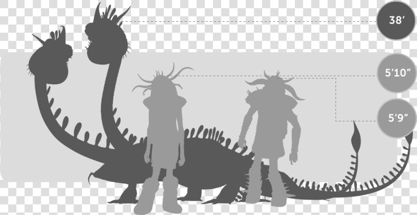 Train Your Dragon 2 Hideous Zippleback  HD Png DownloadTransparent PNG