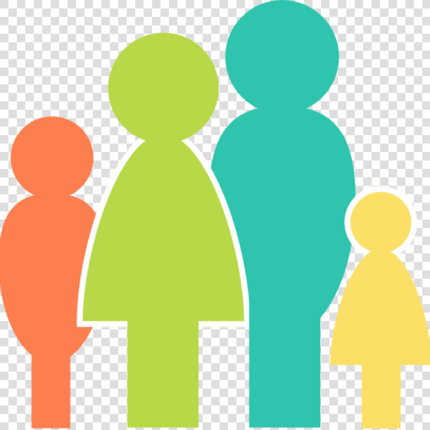 Multicolor Family Clip Art At Clker   Family Clipart  HD Png DownloadTransparent PNG