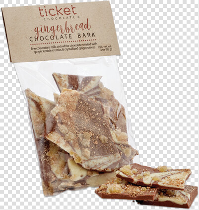 Gingerbread Bark Title Gingerbread Bark   Chocolate  HD Png DownloadTransparent PNG