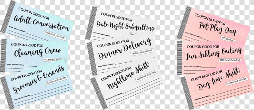 Baby Shower Voucher Ideas  HD Png DownloadTransparent PNG