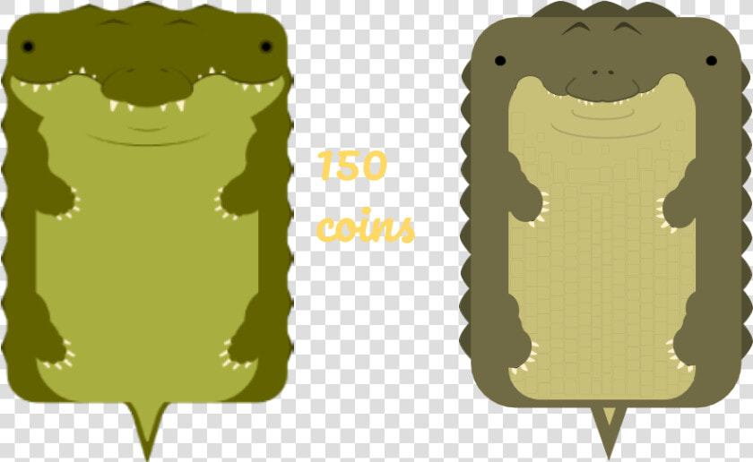 Deeeep Io How To Albino Crocodile  HD Png DownloadTransparent PNG