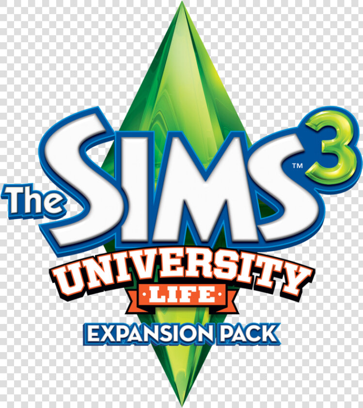 Sims 3 University Life Logo  HD Png DownloadTransparent PNG