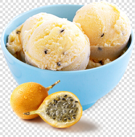 Passion Fruit Ice Cream   Ice Cream Fruit Png Transparent  Png DownloadTransparent PNG