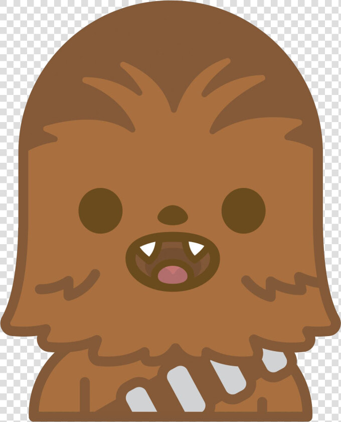 Star Wars Png Emoji Chewbacca Png   Kawaii Star Wars Chewbacca  Transparent PngTransparent PNG