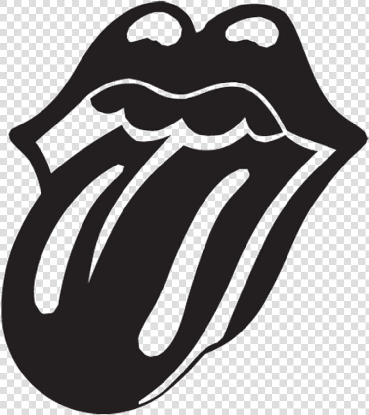 Rolling Stones Black Tunge Lips Band Symbol   Vector Rolling Stones Logo  HD Png DownloadTransparent PNG