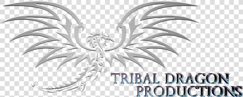 Tribal Dragon Productions Logo   Tattoo  HD Png DownloadTransparent PNG