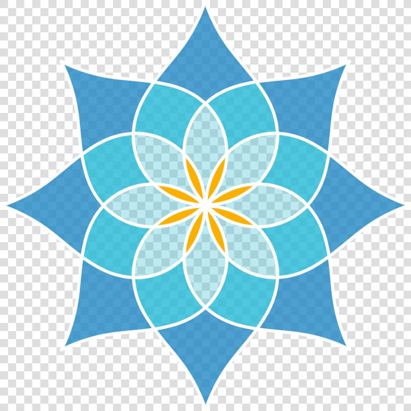Seaview Yoga Mandalablue Yogaschedule   Transparent Blue Mandala Png  Png DownloadTransparent PNG