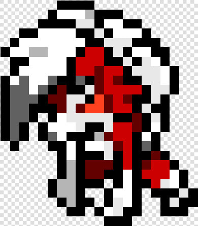 Lycanroc Midnight Form Pixel Art  HD Png DownloadTransparent PNG