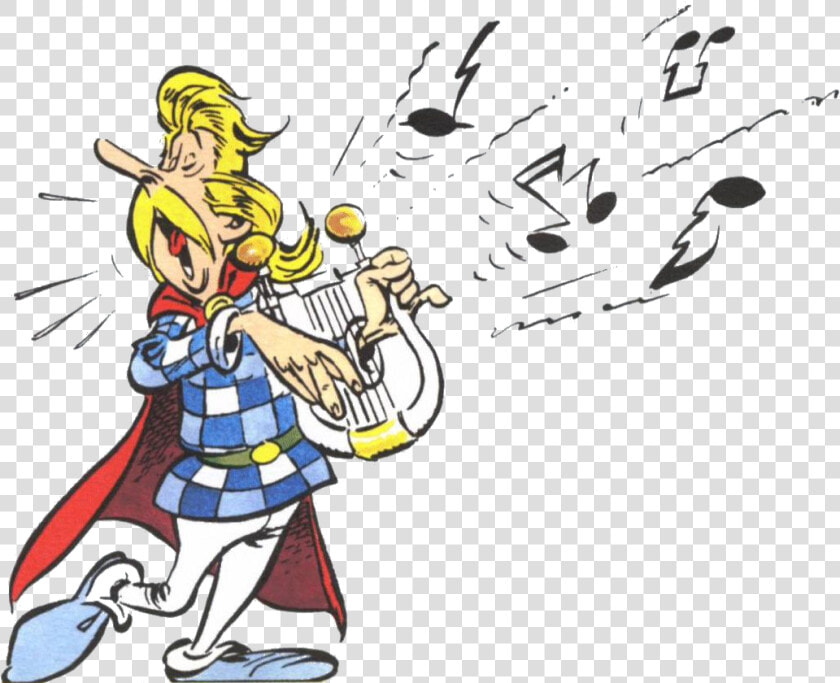 Asterix   Asterix And Obelix Cacofonix  HD Png DownloadTransparent PNG