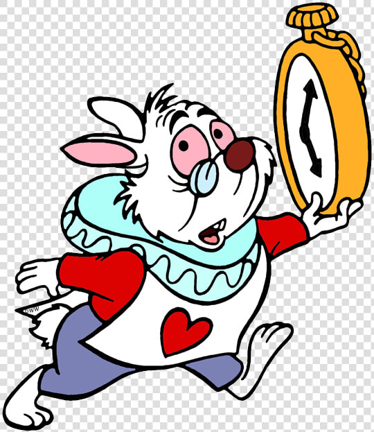 Transparent Alice In Wonderland Clip Art   Alice In Wonderland Rabbit Coloring Page  HD Png DownloadTransparent PNG