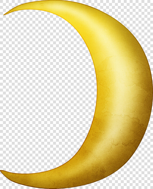 Crescent Moon Lunar Phase Clip Art   Half Yellow Moon Png  Transparent PngTransparent PNG
