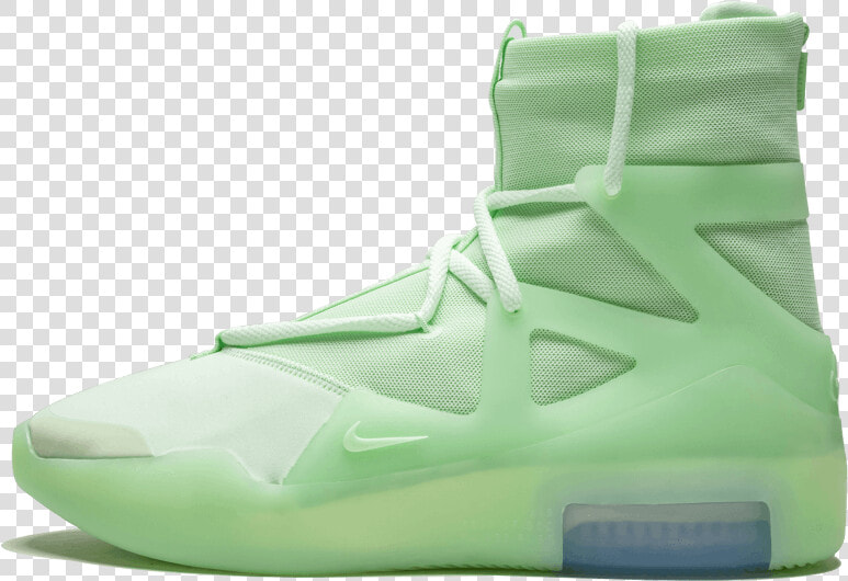 Men Nike Air Fear Of God 1 Frosted Spruce  HD Png DownloadTransparent PNG