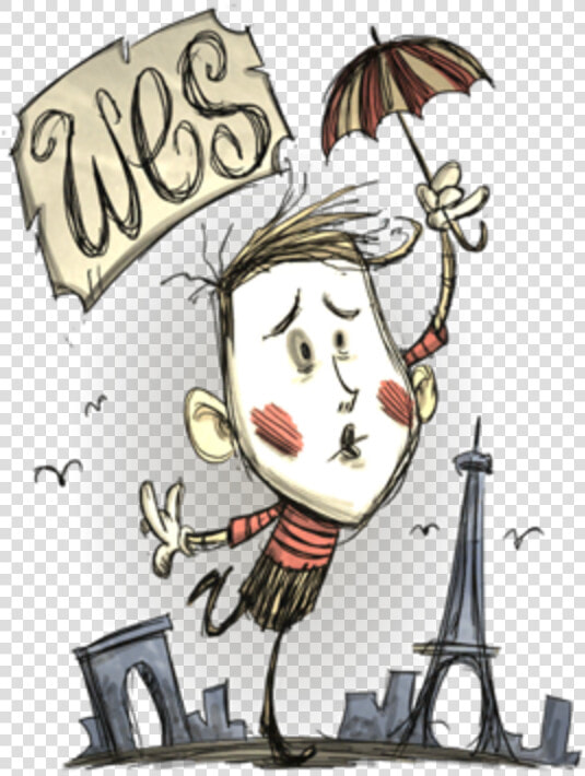Don T Starve Together Yandere Simulator Cartoon Human   Wes From Don T Starve  HD Png DownloadTransparent PNG