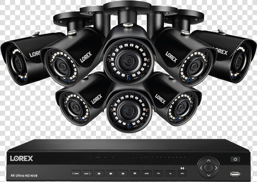 2k Ip Security Camera System With 16 Channel Nvr And   Security Camera System  HD Png DownloadTransparent PNG