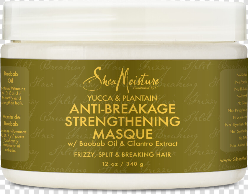 Yucca And Plantain Shea Moisture Masque  HD Png DownloadTransparent PNG