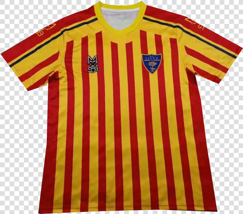 19 20 Lecce Home Soccer Jersey   Lecce Jersey Xl  HD Png DownloadTransparent PNG