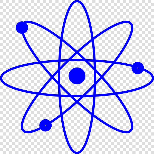 Blue Atom Svg Clip Arts   Transparent Background Atom Png  Png DownloadTransparent PNG