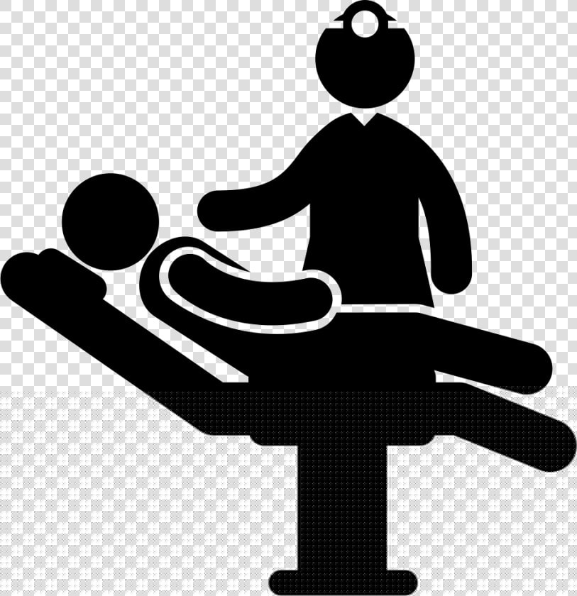 Medical Doctor And A Patient On A Stretcher Bed Comments   Patient Icon Png  Transparent PngTransparent PNG