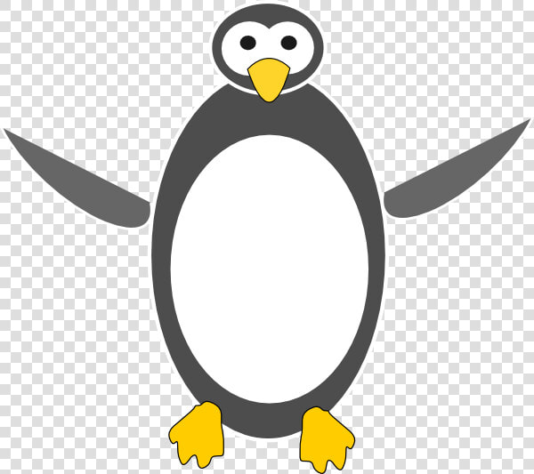 Tux Svg Clip Arts   Penguin Cartoon  HD Png DownloadTransparent PNG