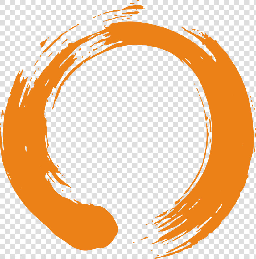 Zen Circle Clipart   Png Download   Orange Zen Circle Transparent Background  Png DownloadTransparent PNG