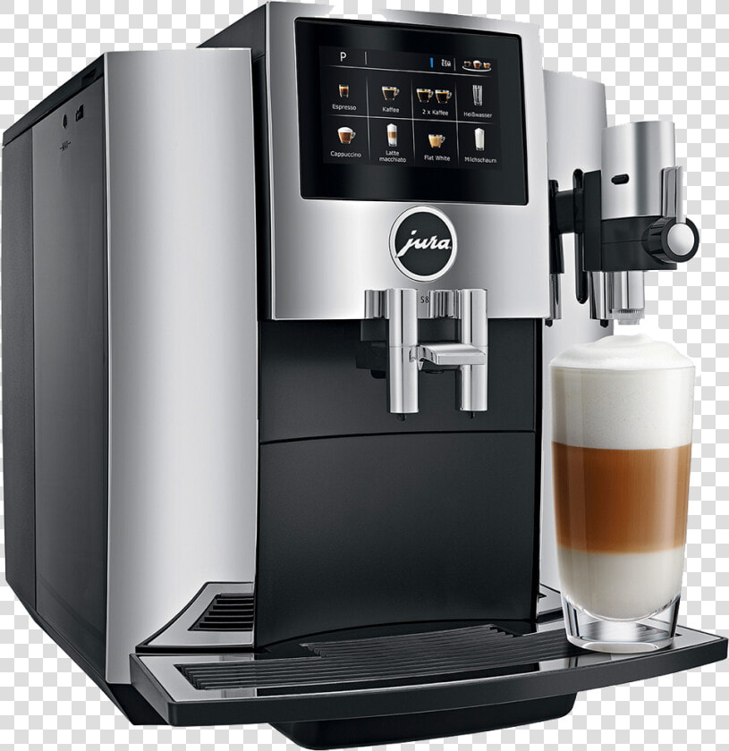 Coffee Machine Png Transparent Background   Jura S8 Automatic Espresso Machine Chrome  Png DownloadTransparent PNG