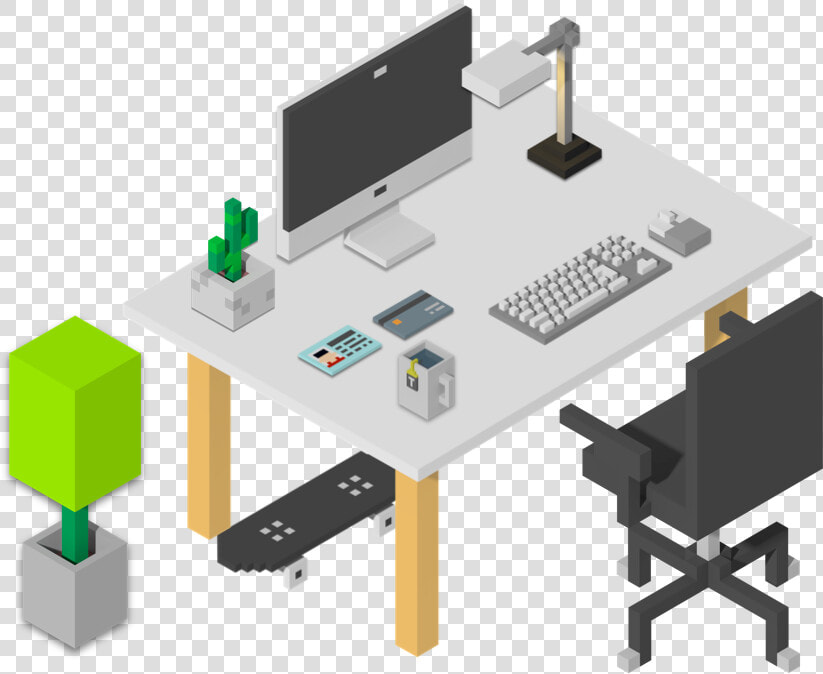 Office   Isometric Office Png  Transparent PngTransparent PNG
