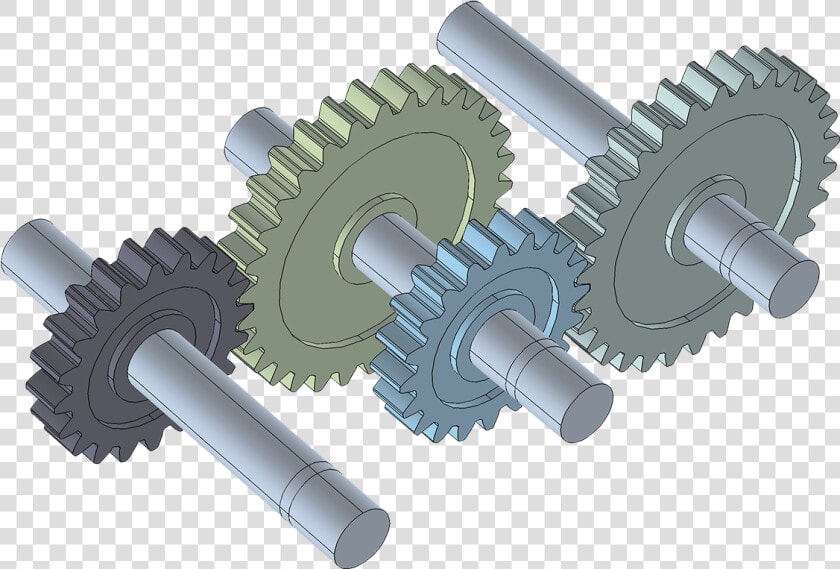 Um Trem De Engrenagens Composto  Modelado Usando A   Tren De Engranajes Compuestos  HD Png DownloadTransparent PNG