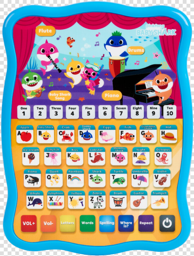 Baby Shark Learning Pad Wowwee  HD Png DownloadTransparent PNG