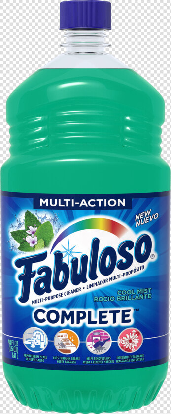 Fabuloso Complete All purpose Household Cleaner  Cool   Fabuloso Cleaner  HD Png DownloadTransparent PNG