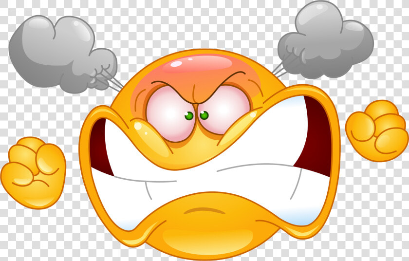 Steaming Mad Emoji 99 Decal   Furious Clipart  HD Png DownloadTransparent PNG