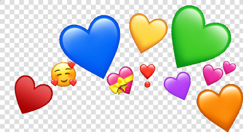  emojicrown  wholesome  idk  emoji  iphoneemoji  bad   Heart  HD Png DownloadTransparent PNG
