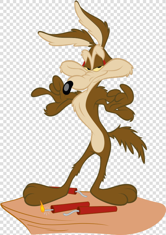 Roadrunner Clipart Gangster   Wile E Coyote Silhouette  HD Png DownloadTransparent PNG
