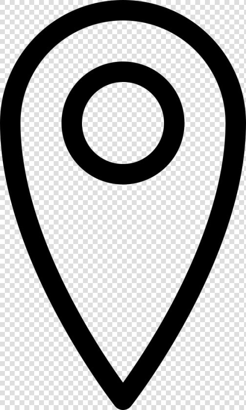 Map Marker   Logo Pics Art Black And White  HD Png DownloadTransparent PNG