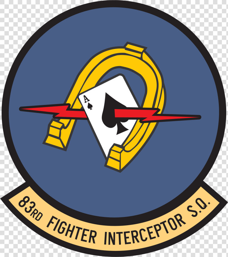 83rd Fighter Interceptor Squadron Us Air Force Historic   Est Usaf  HD Png DownloadTransparent PNG