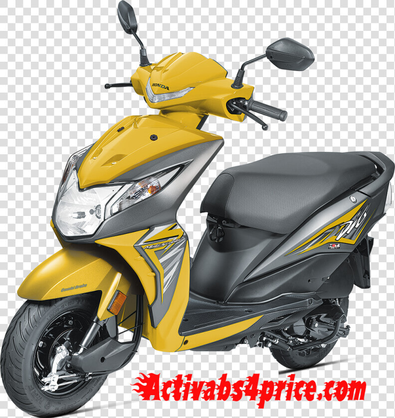 Honda Dio   Honda Dio Yellow Colour  HD Png DownloadTransparent PNG