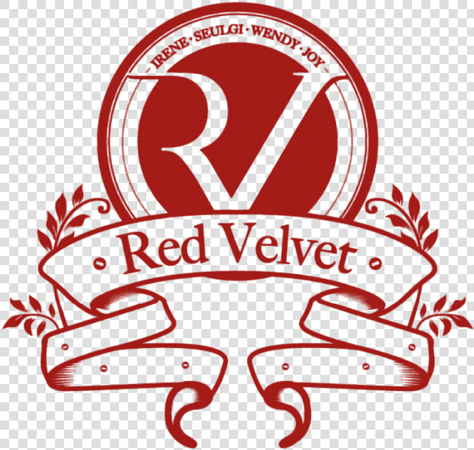  kpop  exo  4minute  astro  red Velvet  bts  winner   Red Velvet Kpop Group Logo  HD Png DownloadTransparent PNG